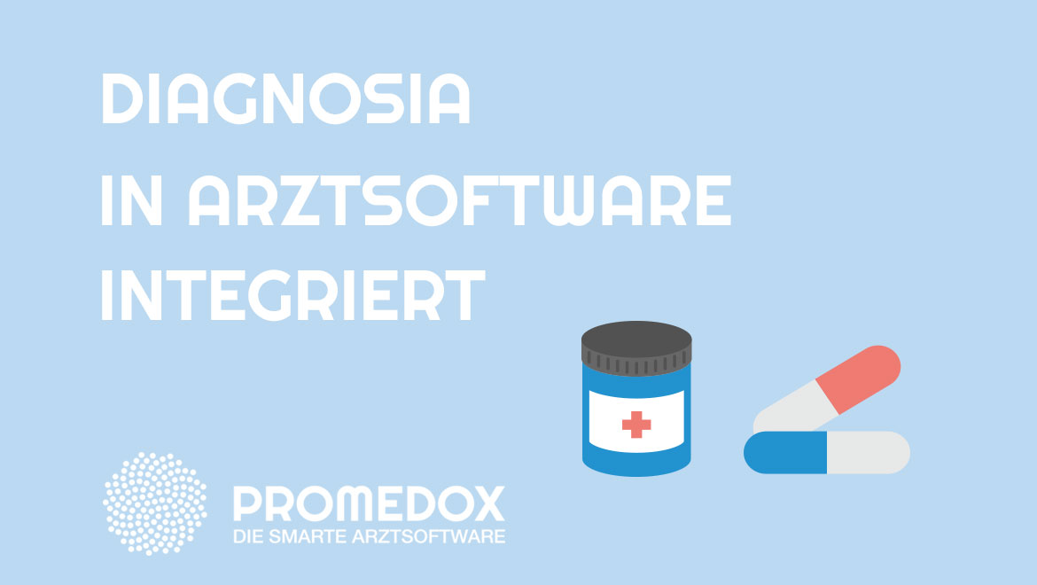 Diagnosia in Arztsoftware integriert