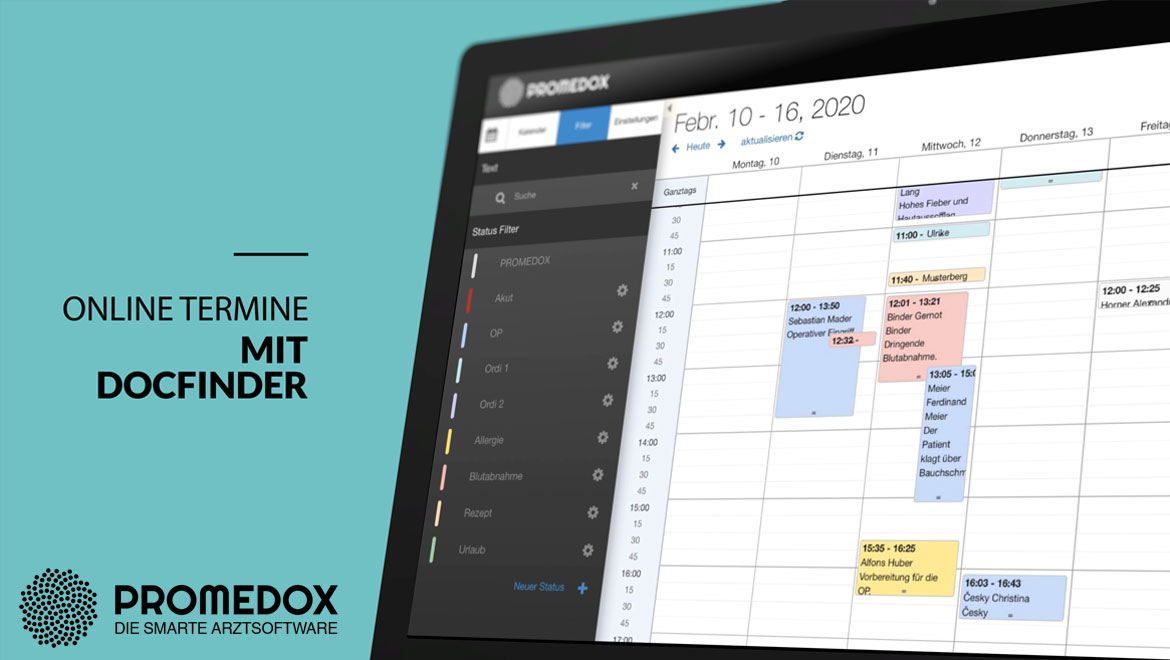 Online Terminvereinbarung für Ärzte